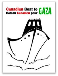 LOGO: Canadian Boat to Gaza / Bateau canadien pour Gaza